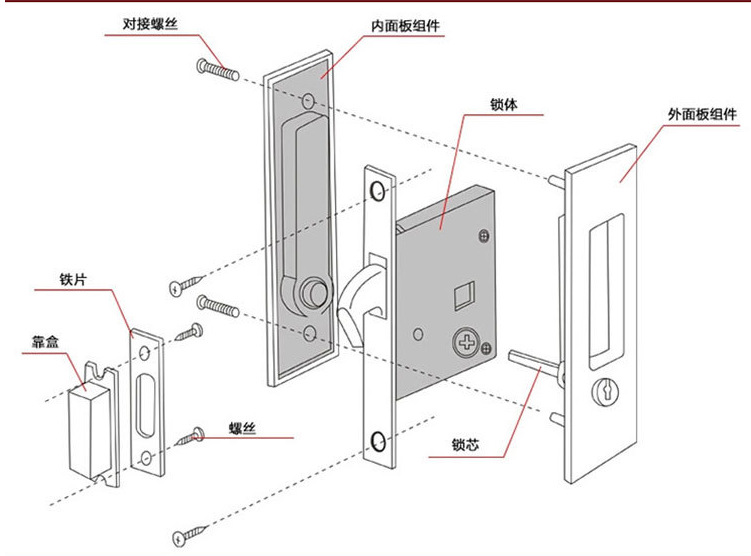 好色先生TV免费下载好色先生视频下载RSL-603ET 长方移门锁
